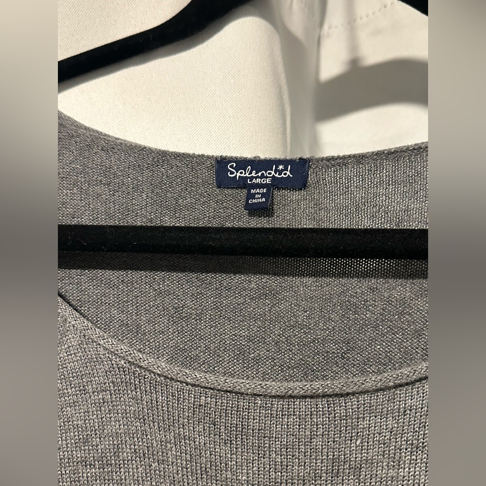 Splendid Pullover Color Block Sweater - Picture 2 of 4